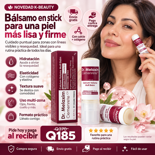 Dr. Melaxin Cemenrete Bálsamo de Calcio 9 g – Reafirmante e Hidratante
