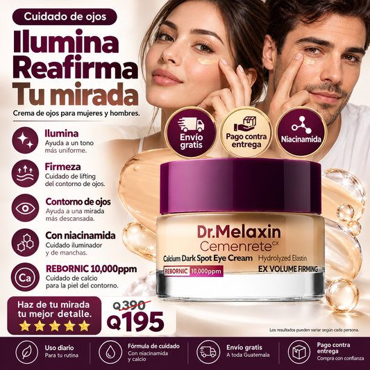 Dr. Melaxin Calcium CX – Crema para Contorno de Ojos con Niacinamida